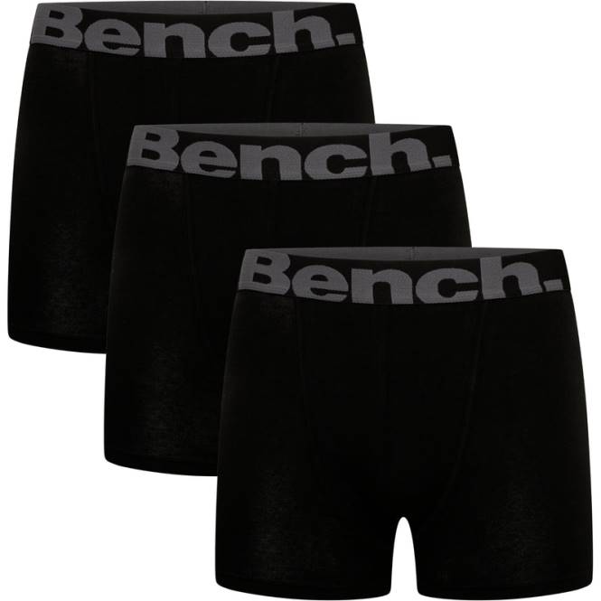 облекло Bench мъже боксерки Sutton 3 Pack 2B8686 черен
