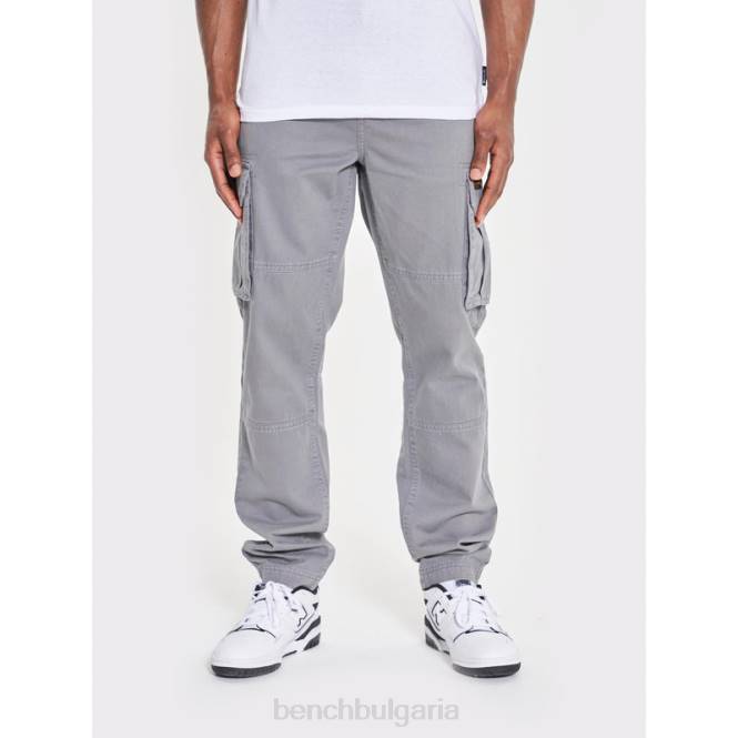 облекло Bench мъже sergei карго панталони 2B8656 сиво