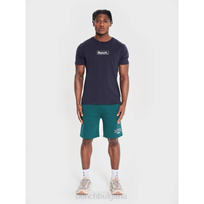 облекло Bench мъже angus устойчива тениска 2B8618 военноморски флот