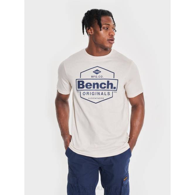 облекло Bench мъже denzo тениска 2B865 камък